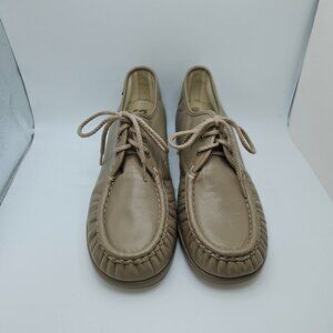 NWOB Women's SAS Siesta - Lace Up Loafer‎ Mocha Size 10W